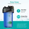 Membrane Solutions 10" x 4.5" Activated Carbon Water Filter for Big Blue 5 Micron - Image 8
